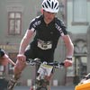 Cycliste en action